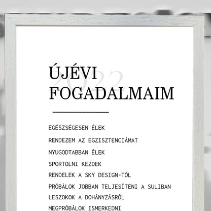 Újévi fogadalmaim